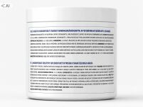 Kreatyna Monohydrat 250 g Zielone Jabłko Siła Mięśnie Moc nutrispace - 2