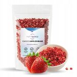 Owoce liofilizowane MIX Malina Brzoskwinia Truskawka 3x50g grys do owsianki - 4