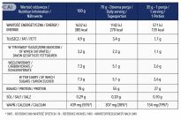 Białko WPC 80 Nutrispace Malina Koncentrat Białka Serwatki 385g BCAA - 3